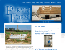 Tablet Screenshot of permaformicf.com